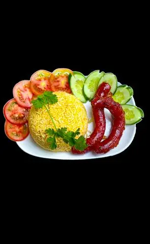 Hình ảnh cơm chiên lạp xưởng
