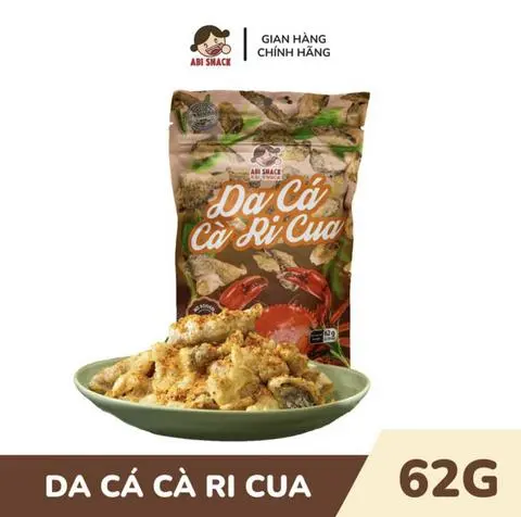 Hình ảnh Da cá ri cua Abi snack