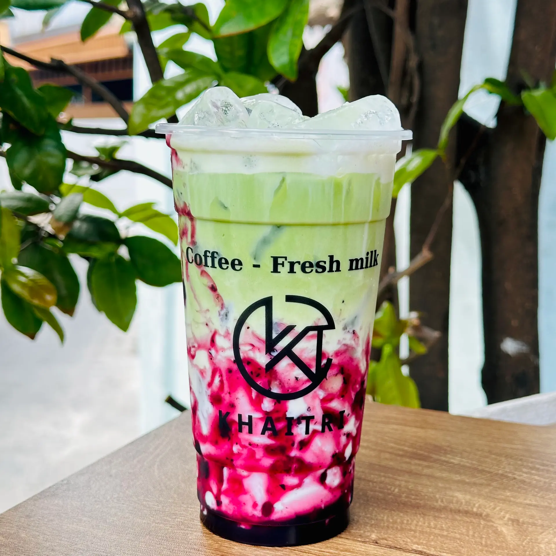 Hình ảnh Matcha Latte Việt Quất