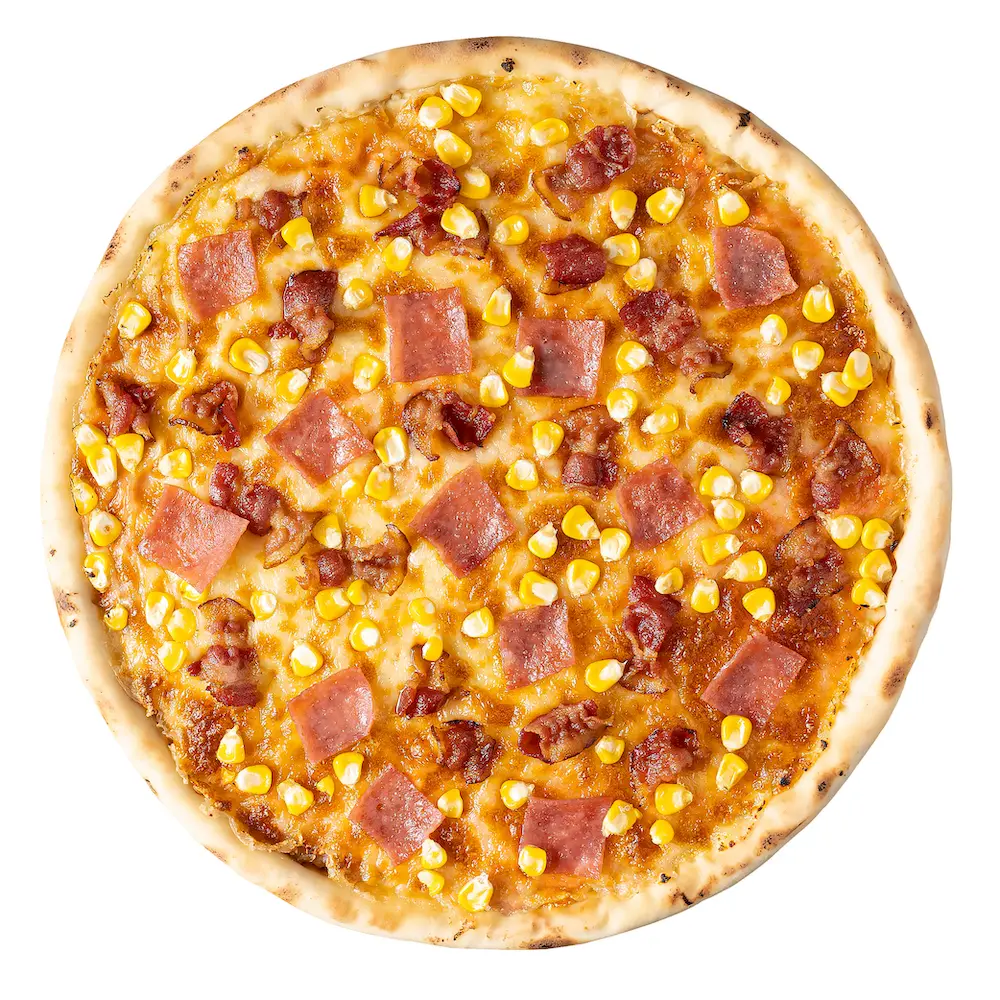 Hình ảnh P3R14- pizza thịt nguội Canada đế truyền thống