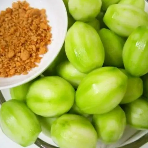 Hình ảnh Cóc Non Muối Tôm 300gr
