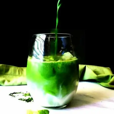 Hình ảnh Sữa tươi sâm dứa