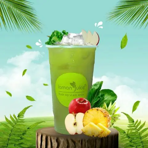 Hình ảnh M05 - Nước Ép Thơm + Táo 
