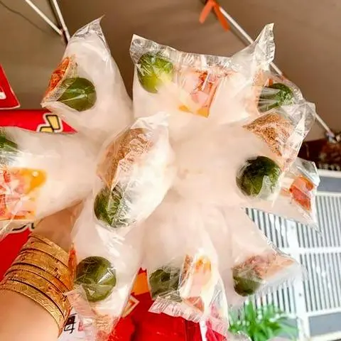 Hình ảnh Bánh tráng muối sate khô