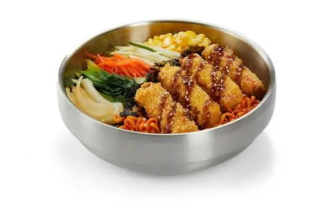 Hình ảnh Mì Trộn Thanh Cua Chiên Xù