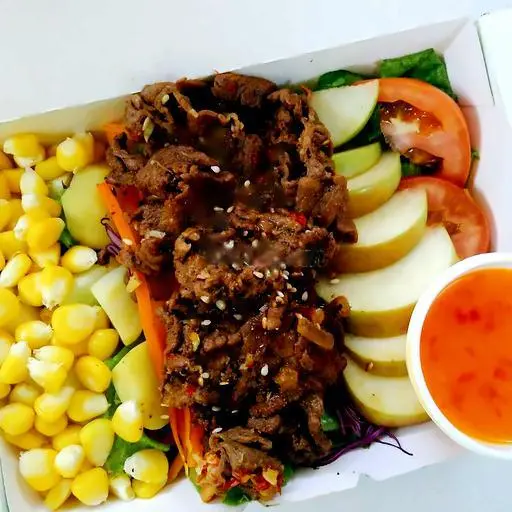 Hình ảnh Salad bò sốt chua ngọt