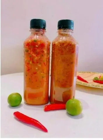 Hình ảnh Muối Chấm nhà làm chai 390ml