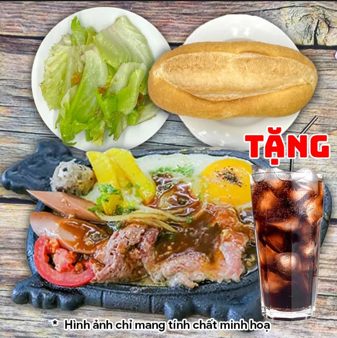 Hình ảnh Bò số 3 kèm 1 Coca