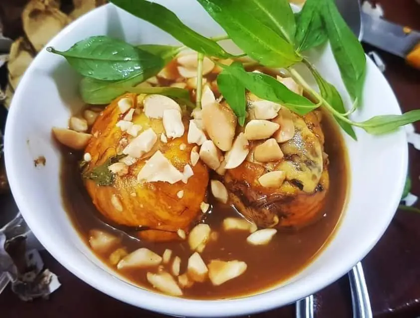 Hình ảnh Vịt lộn xào me 