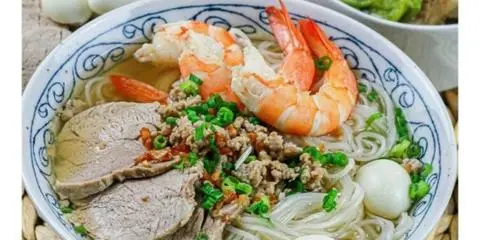 Hình ảnh Hủ tiếu Mỹ Tho đầy đủ