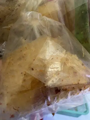 Hình ảnh bánh tráng trộn khô bò