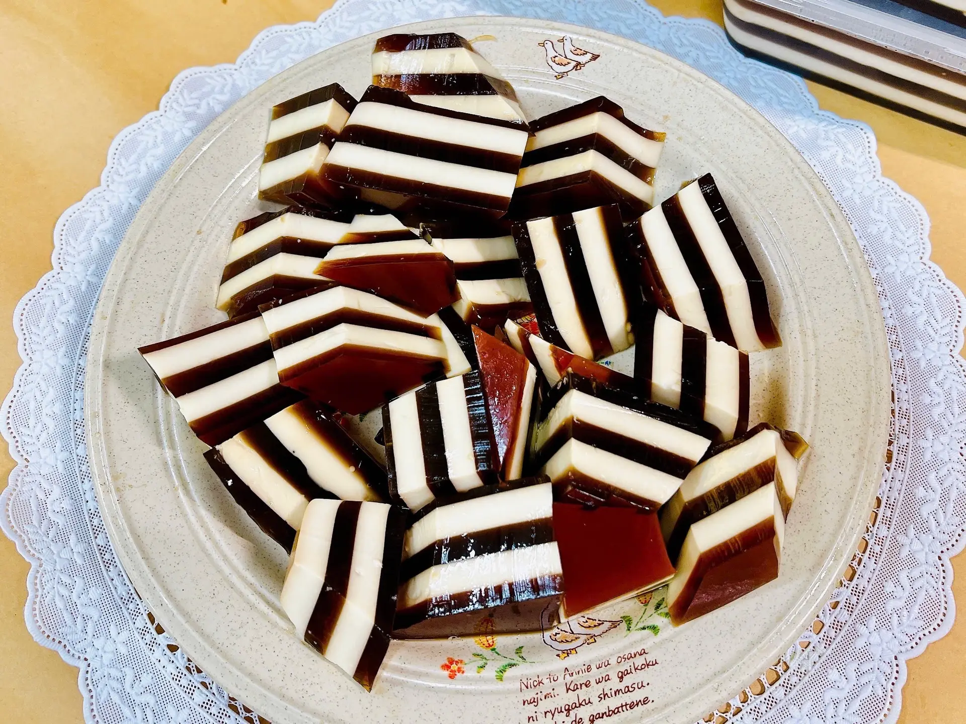 Hình ảnh Rau câu flan cheese cà phê