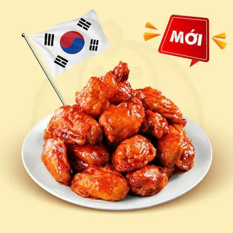 Hình ảnh Gà Sốt Cay Ngọt Hàn Quốc