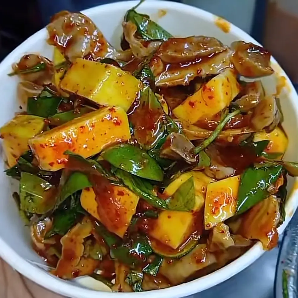 Hình ảnh Mề Gà Sốt Thái Vừa