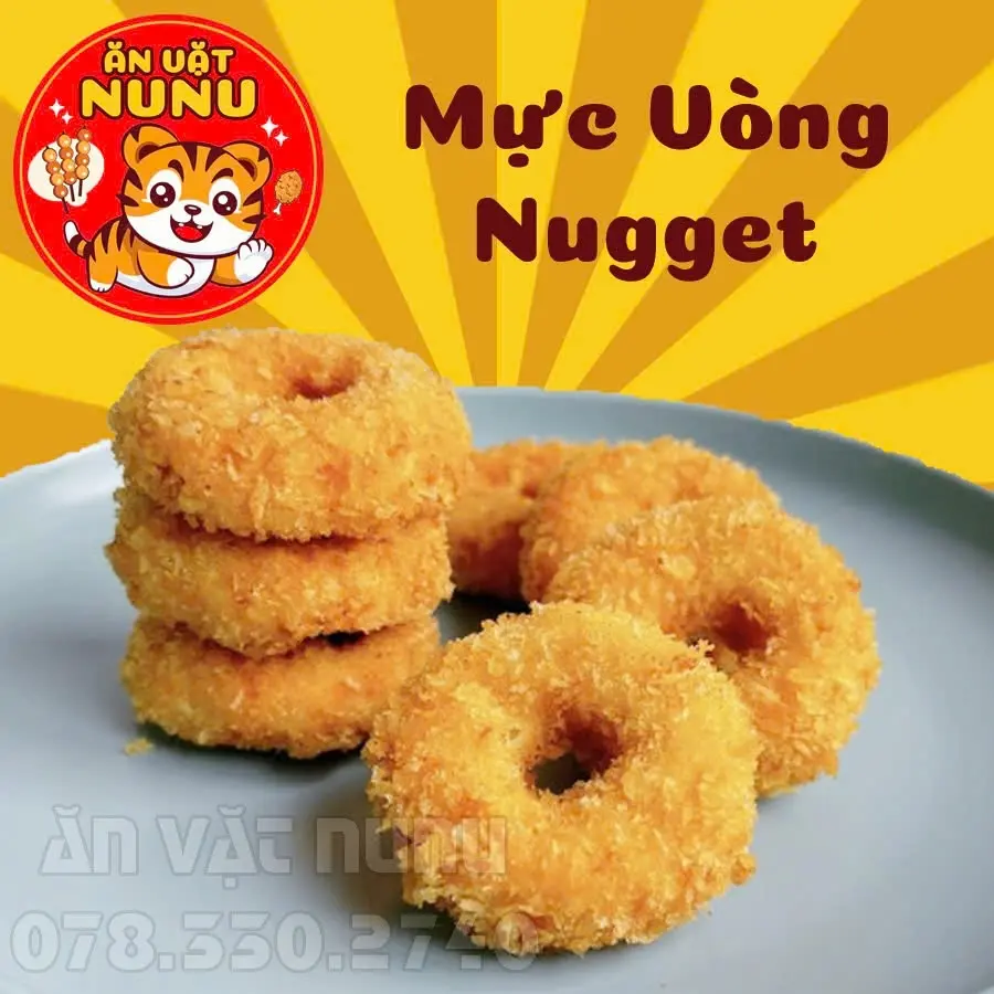 Hình ảnh Mực Vòng Nugget 