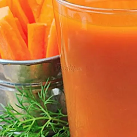 Hình ảnh Nước ép cà rốt  chanh dây