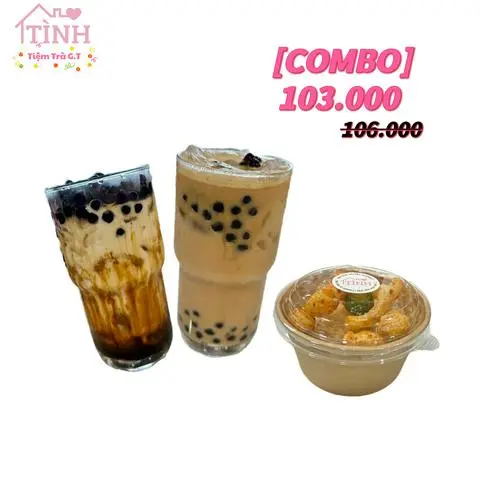 Hình ảnh Combo 2 Ly Nước + 1 Bánh Tráng Tỏi Phi Da heo
