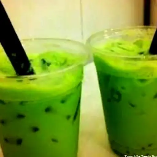 Hình ảnh Trà Sữa Táo Xanh