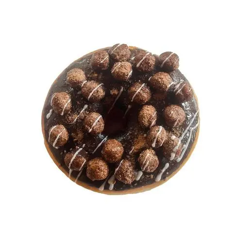 Hình ảnh donut Milo đen