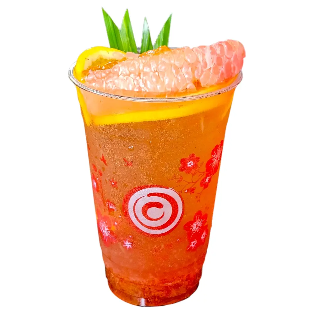 Hình ảnh Trà Bưởi Cam Vàng