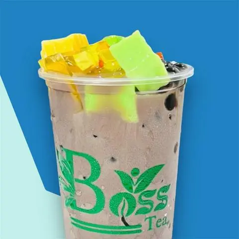 Hình ảnh Trà Sữa Than Tre( size L - full topping)