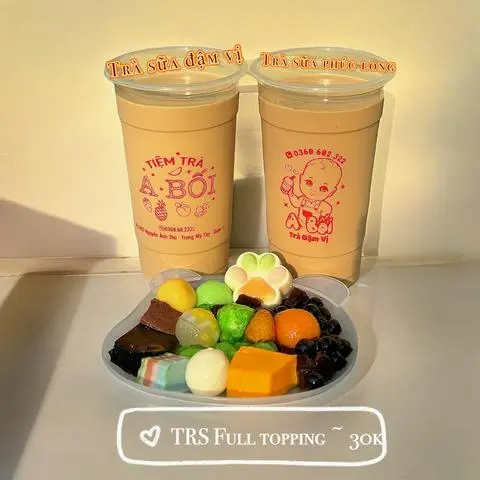 Hình ảnh Trà sữa full topping