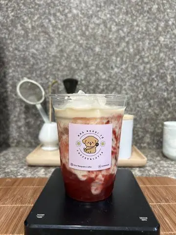 Hình ảnh Sữa dâu tây
