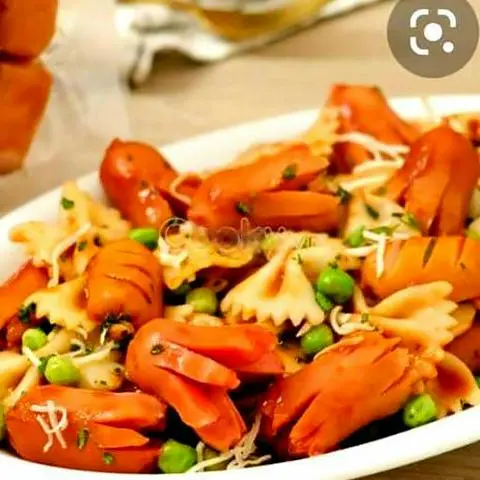 Hình ảnh Mì Xào Xúc Xích