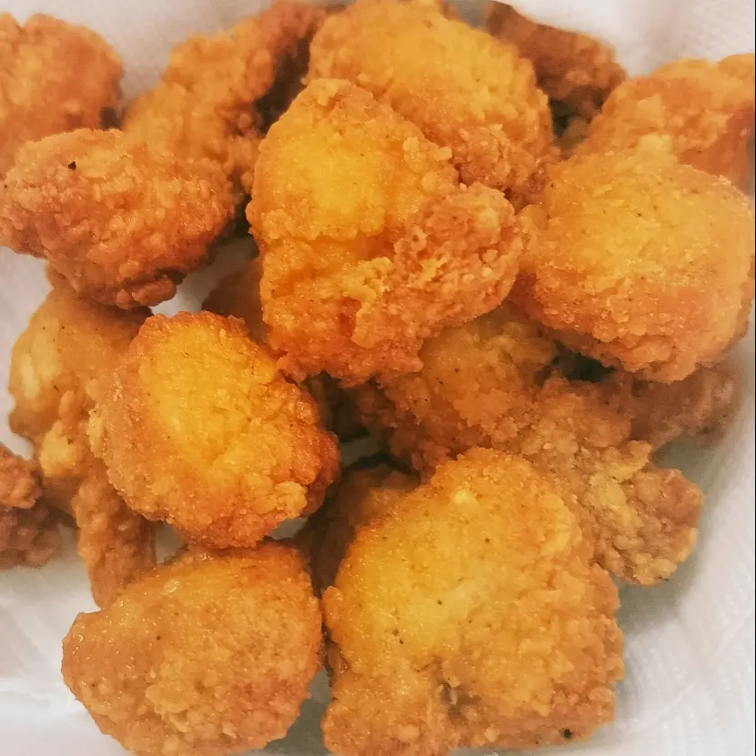 Hình ảnh gà viên chiên 100g