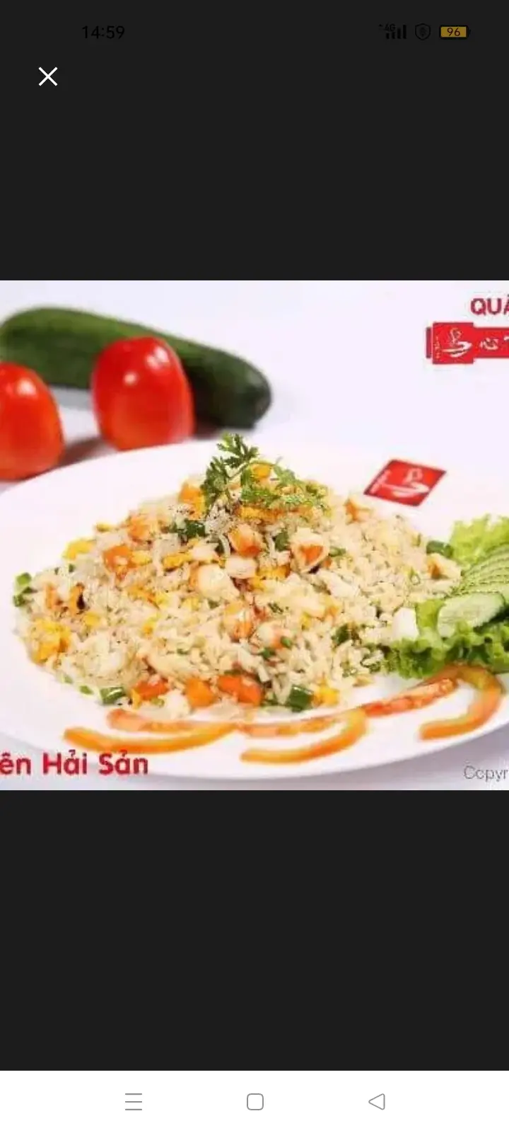 Hình ảnh cơm chiên hải sản 