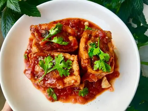 Hình ảnh Cơm Đậu Hủ Sốt Cà
