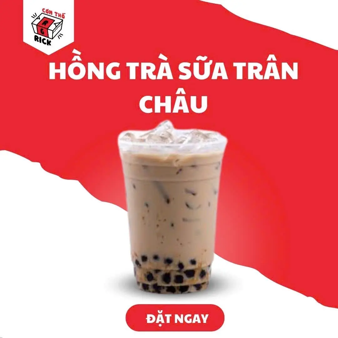 Hình ảnh Hồng Trà Sữa Trân Châu