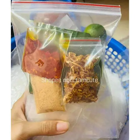 Hình ảnh bánh tráng tự trộn phơi sương thập cẩm 