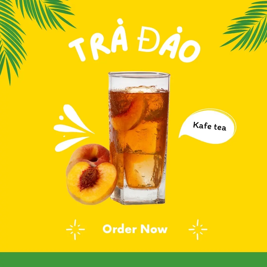 Hình ảnh Trà Oolong Đào
