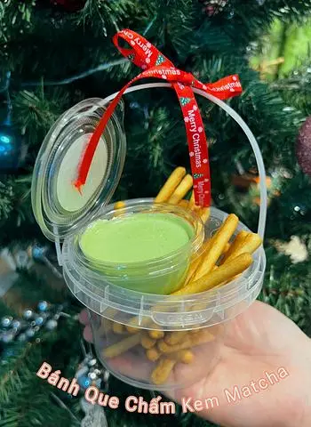 Hình ảnh Bánh Que Sốt Matcha