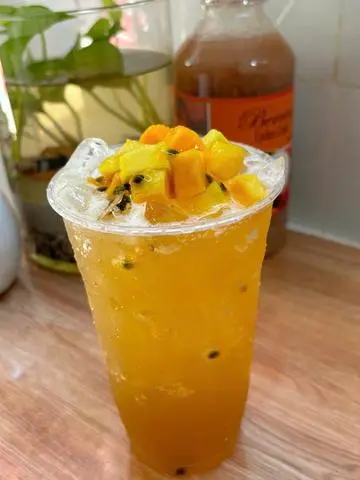 Hình ảnh Trà xoài chanh dây (không siro) 