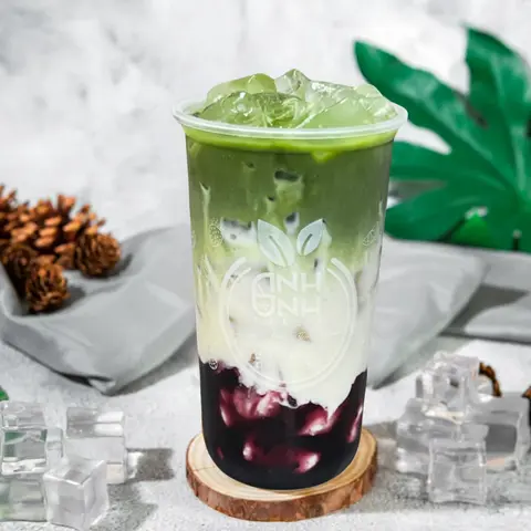 Hình ảnh Matcha Latte Việt Quất (Size L)