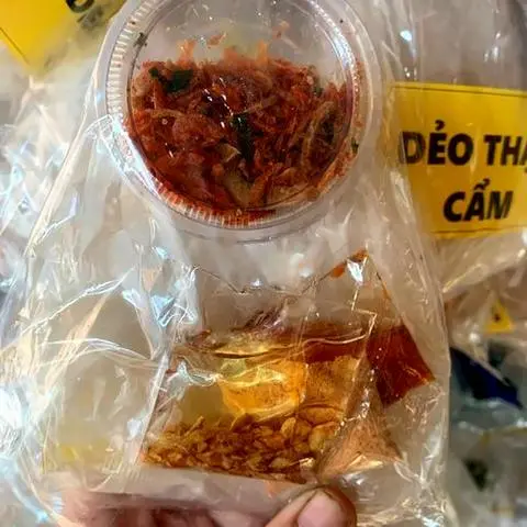 Hình ảnh Phơi sương ruốc hành phi tóp mỡ