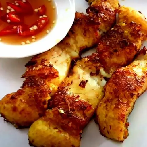 Hình ảnh Cơm Cá Lóc Chiên Muối Sả 