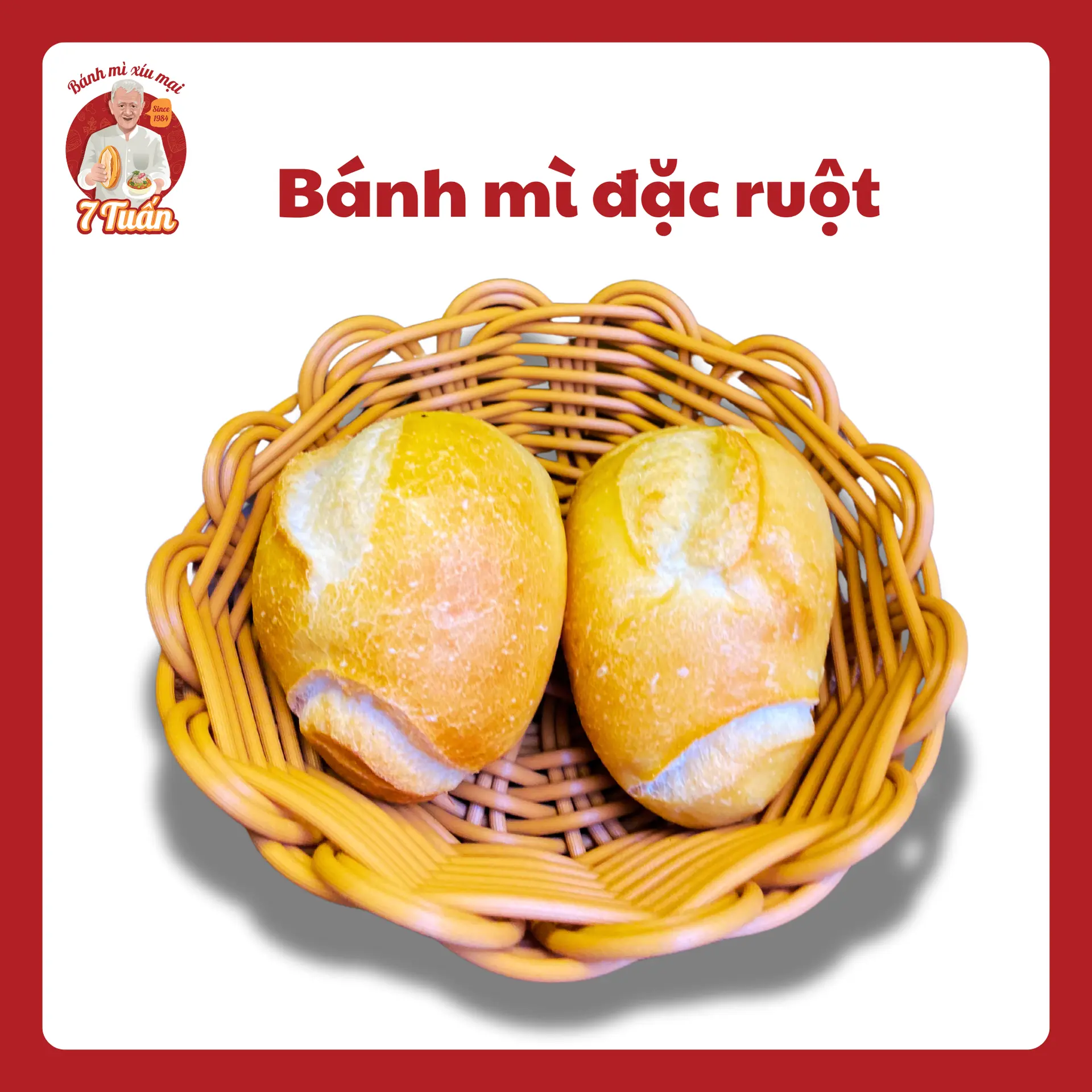 Hình ảnh Bánh mì đặc ruột - 2 ổ nhỏ