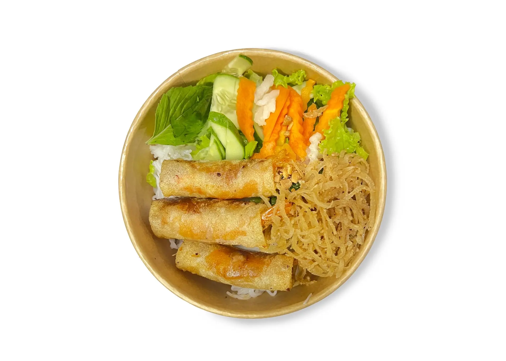 Hình ảnh Bún Chả Giò Tôm + Bì