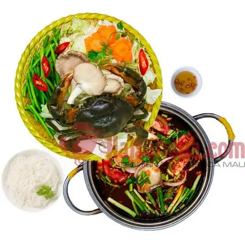 Hình ảnh Lẩu cua nấu Thái