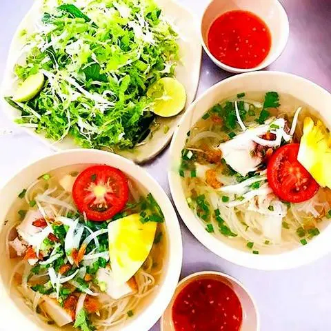 Hình ảnh Bún cá cờ - chả