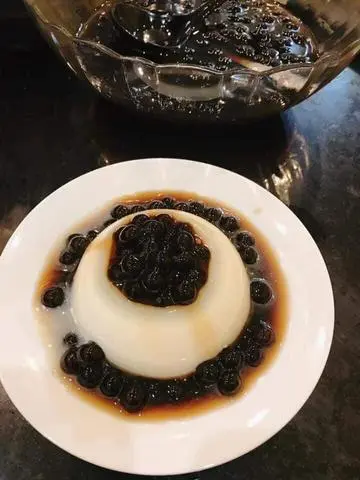 Hình ảnh Pudding đậu nành trân châu đường đen