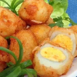Hình ảnh Chả cá trứng cút - 3 viên