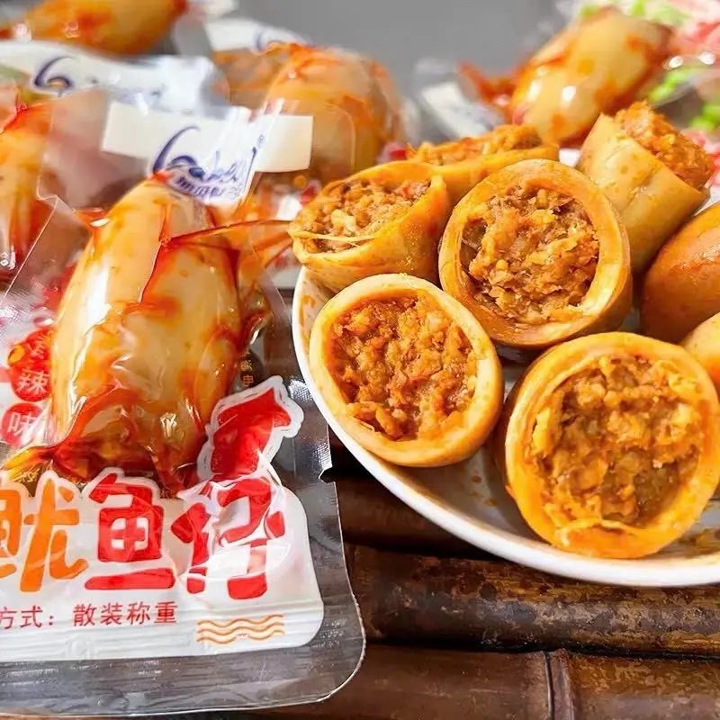 Hình ảnh 1 Con Mực Chay Nhồi Thịt-30g