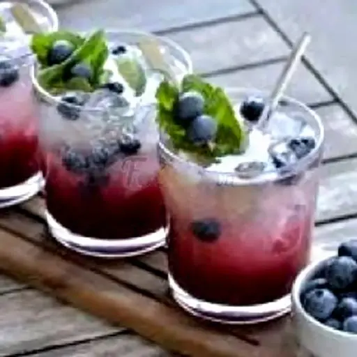 Hình ảnh Soda Việt Quất