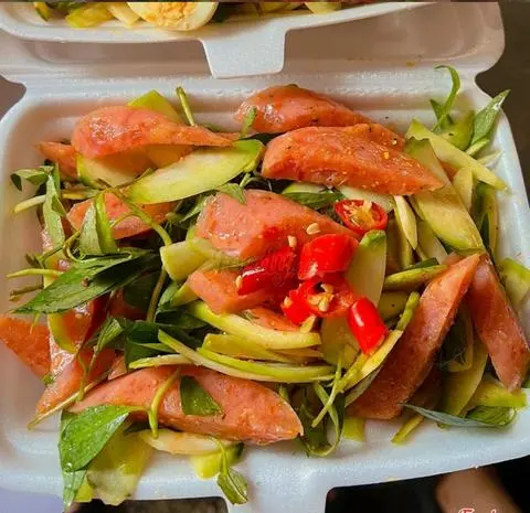 Hình ảnh Nem Huế trộn cóc-Lớn( không kèm bánh)