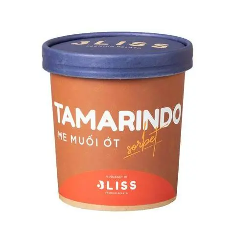 Hình ảnh Kem Me Muối Ớt Sherbet 473ml Bliss Premium Gelato