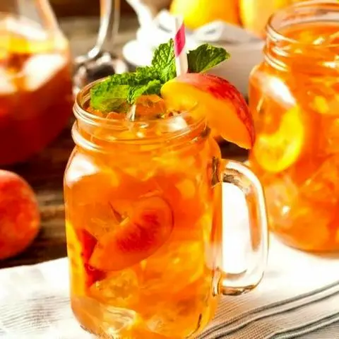 Hình ảnh Trà Đào Sả Tắc - Không Miếng Đào